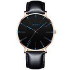 MONTRE MINIMALISTE EN MAILLE D'ACIER INOXYDABLE - BOSSOUASHOP