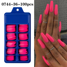 Charger l&#39;image dans la galerie, ONGLES DE COULEUR UNIE - BOSSOUASHOP
