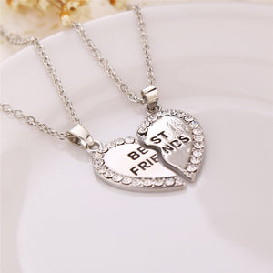 PENDENTIF COEUR EN CRISTAL-UNISEXE - BOSSOUASHOP