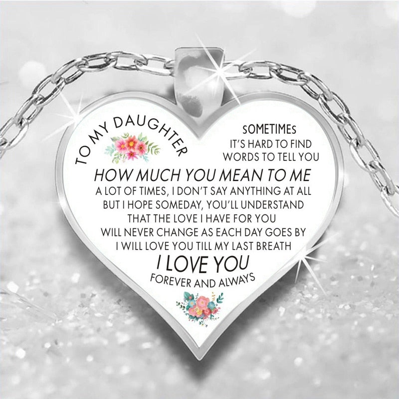 HEART-SHAPED NECKLACE (Ideal for Mother's Day) 