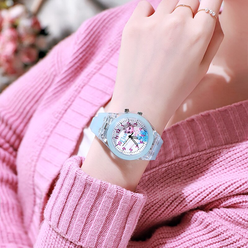 MONTRE LUMINEUSE DISNEY POUR ENFANTS
