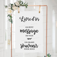 Charger l&#39;image dans la galerie, LIVRE D&#39;OR EN VINYLE
