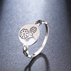 BAGUE EN ACIER INOXYDABLE POUR FEMMES