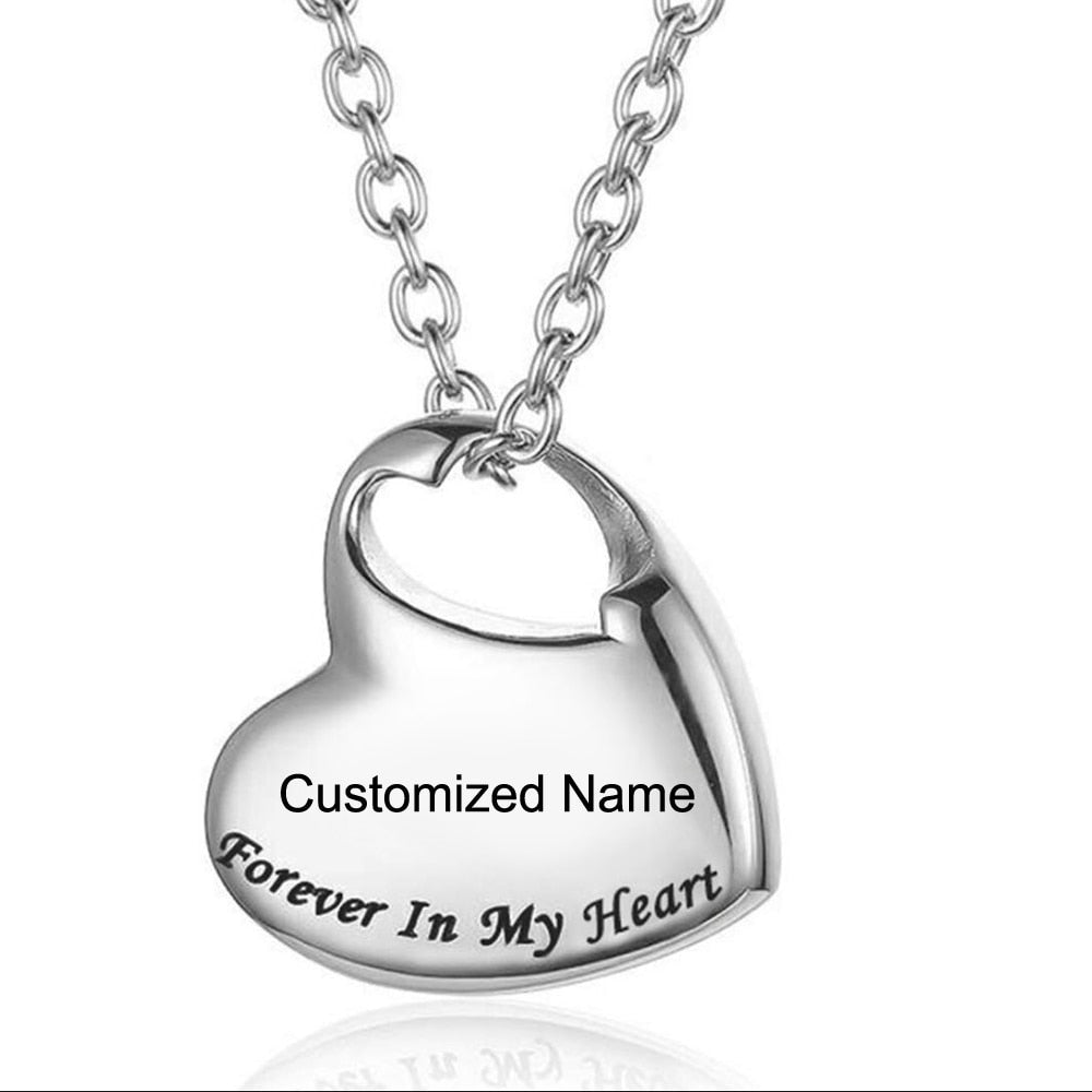 MEMORIAL NECKLACE-KEEPSAKE PENDANT 