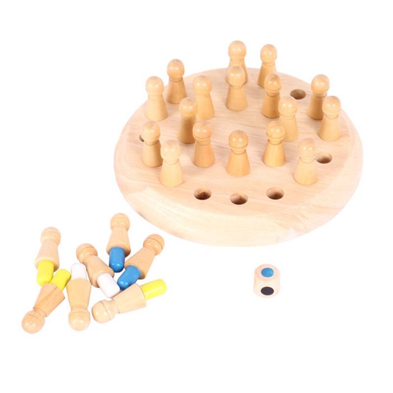 JEU DE MÉMOIRE EN BOIS