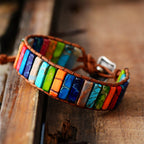 BRACELET MULTICOLORE FAIT A LA MAIN - BOSSOUASHOP