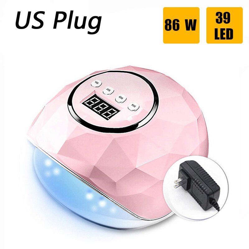 86W UV LED NAIL DRYER LAMP