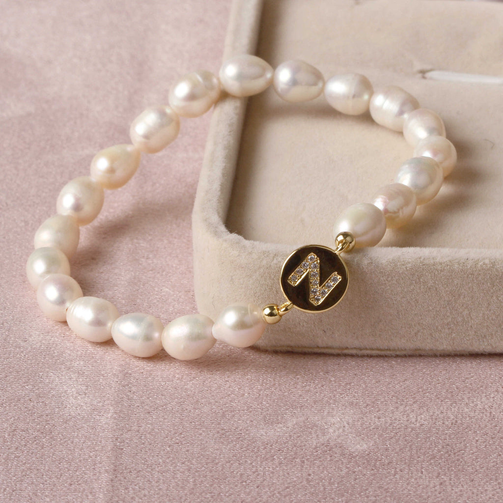 BRACELET EN PERLES NATURELLES POUR FEMMES