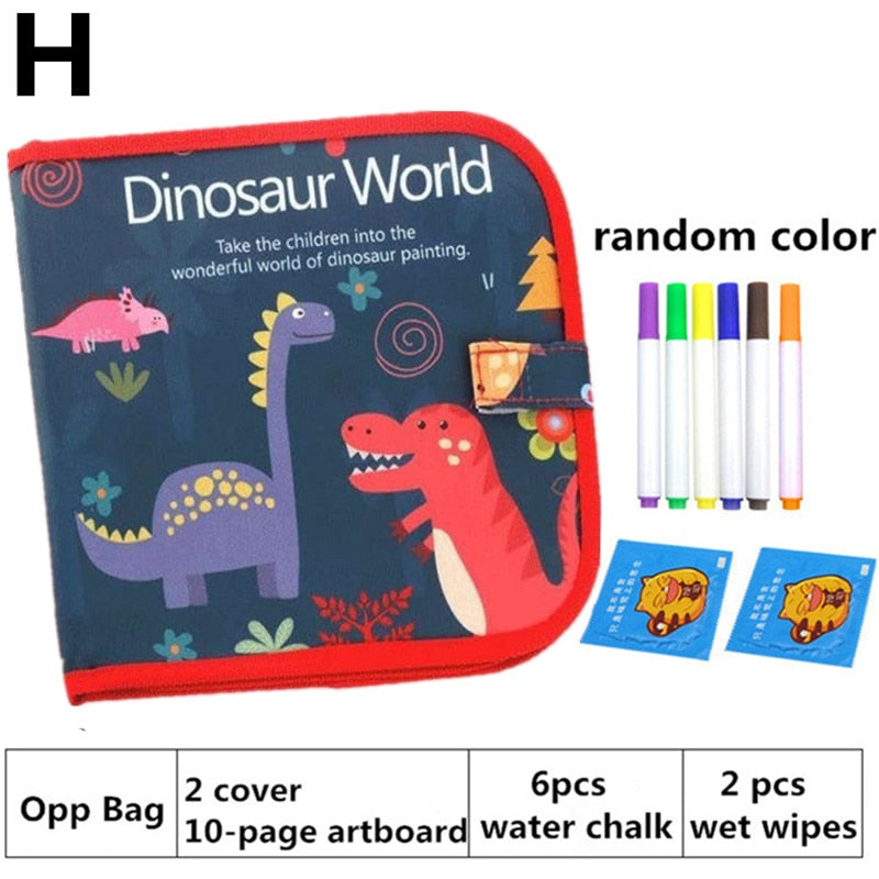 LIVRE DE DESSIN MAGIQUE POUR ENFANTS - BOSSOUASHOP