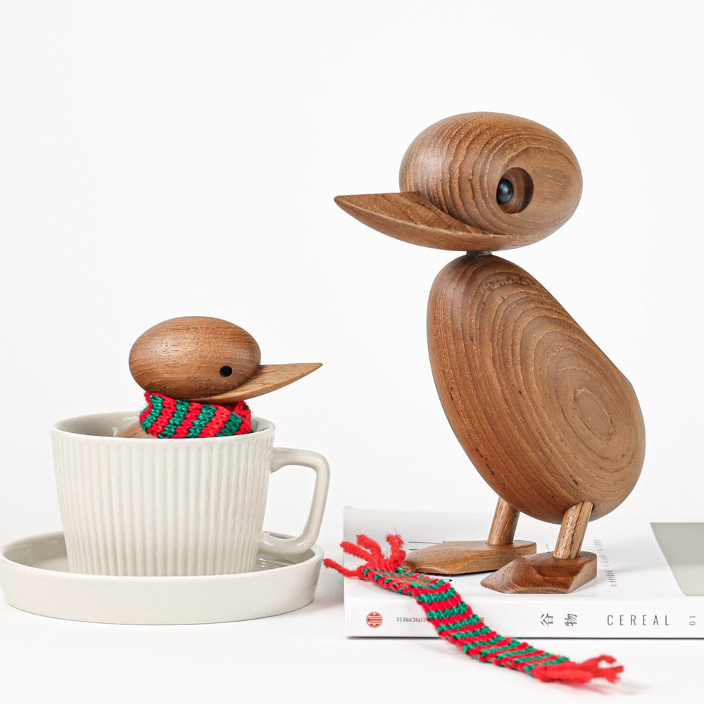 FAMOUS WOODEN DUCK FIGURINES