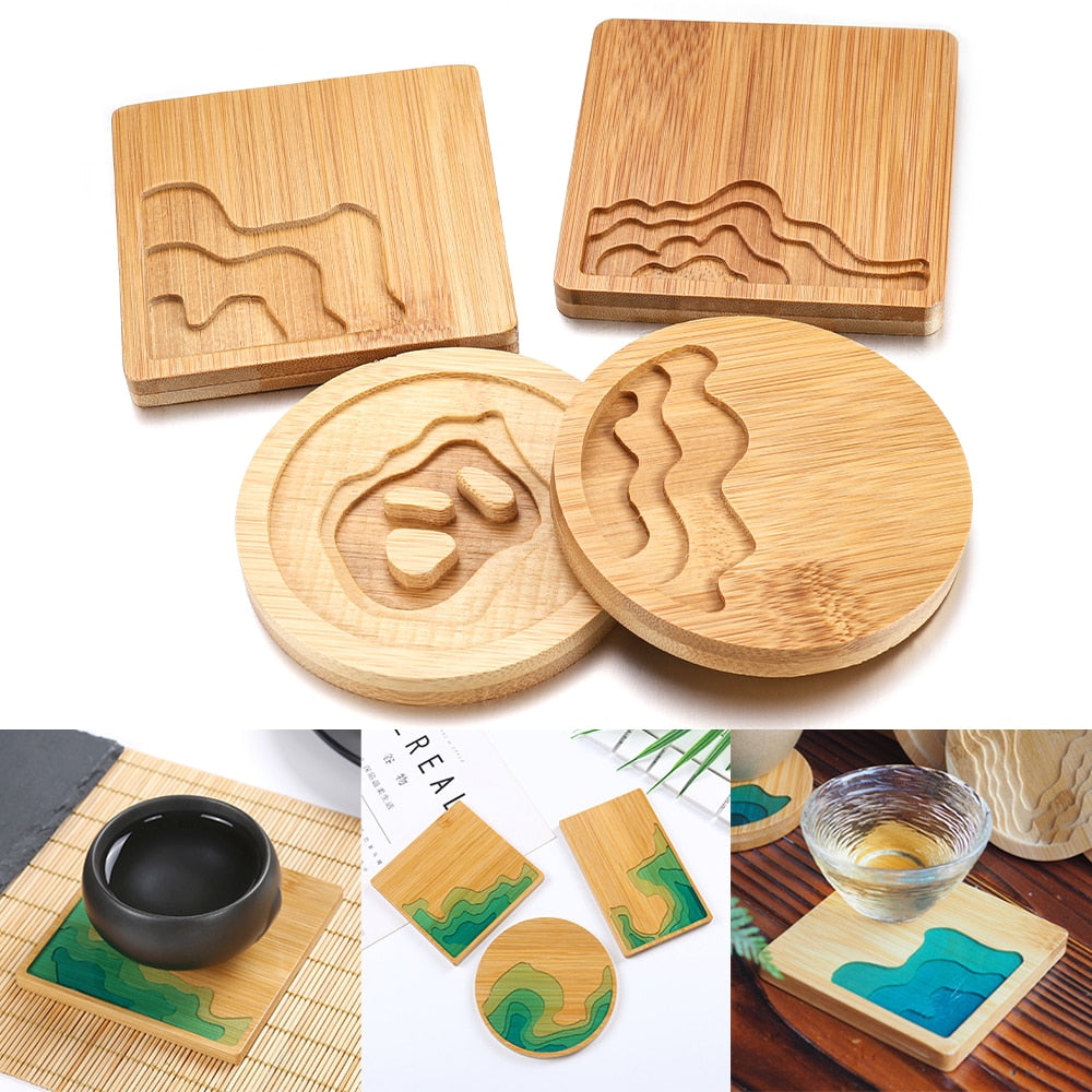 SILICONE RESIN TEA TRAY 