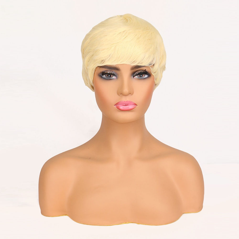 PERRUQUE COURTE NATURAL PIXIE CUT