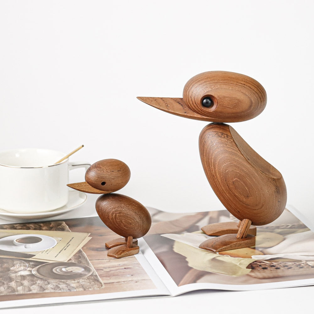 FAMOUS WOODEN DUCK FIGURINES