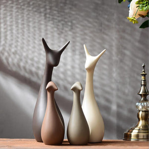 MODERN CERAMIC FIGURINES 