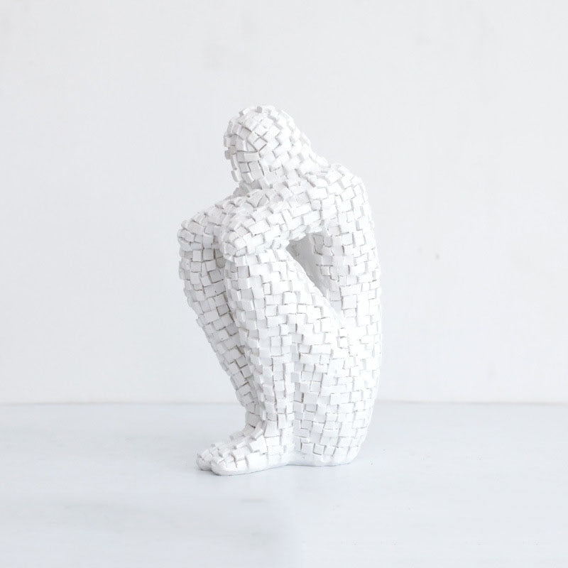 NORDIC SCULPTURE IN RESIN FOR THE HOME 
