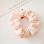SCRUNCHIE EN SOIE FAIT A LA MAIN - BOSSOUASHOP