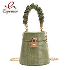 CROCODILE PATTERN HANDBAG 