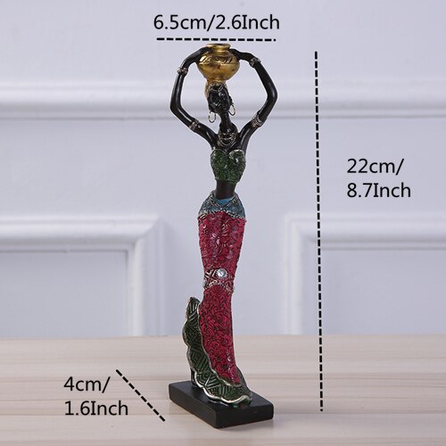 FIGURINE VINTAGE  DE STYLE ETHNIQUE
