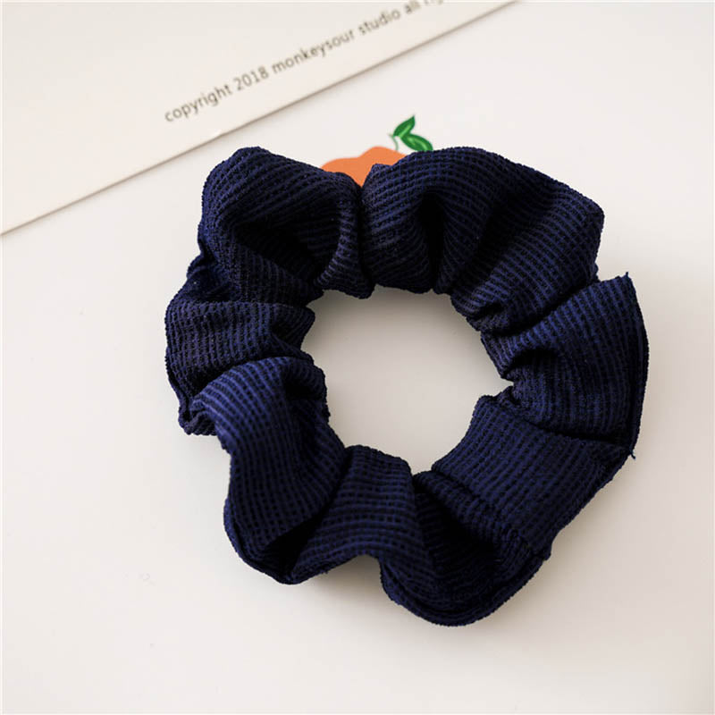 SCRUNCHIE EN SOIE FAIT A LA MAIN - BOSSOUASHOP