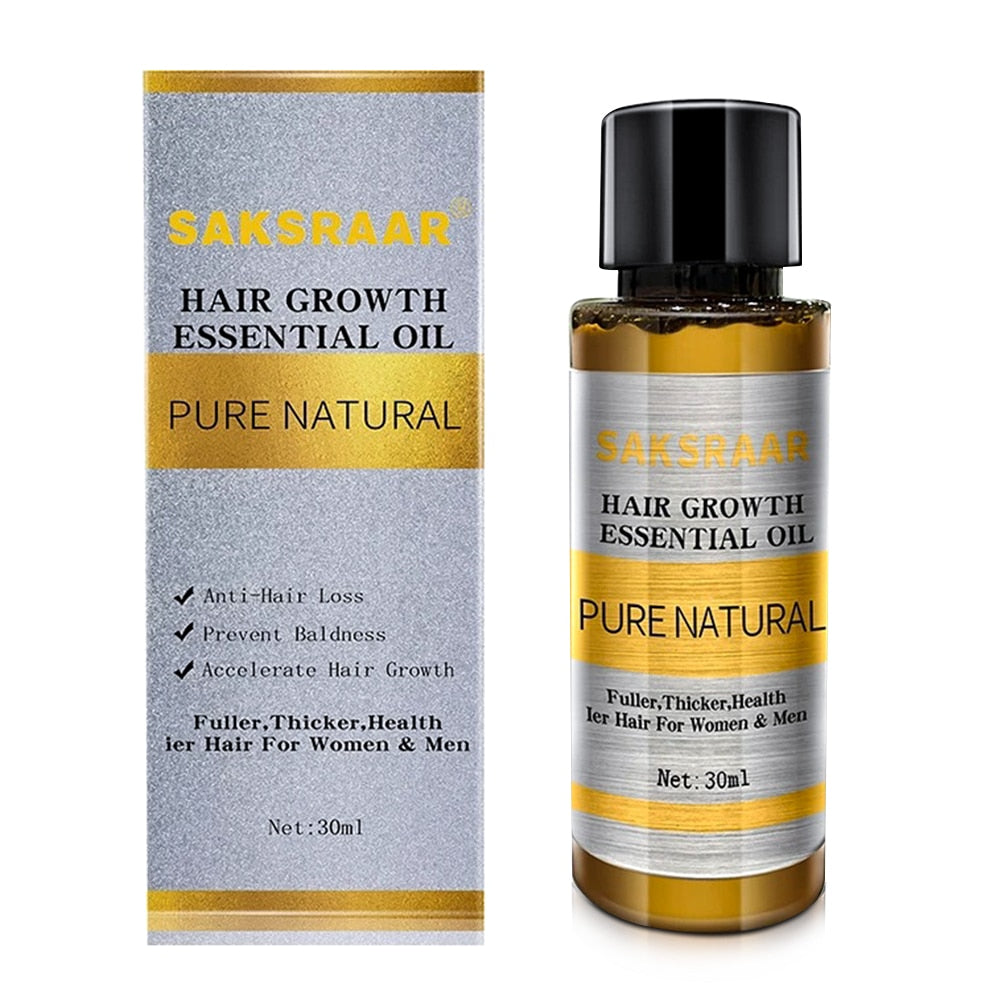 HUILE ESSENTIELLE POUR LA CROISSANCE DES CHEVEUX. - BOSSOUASHOP