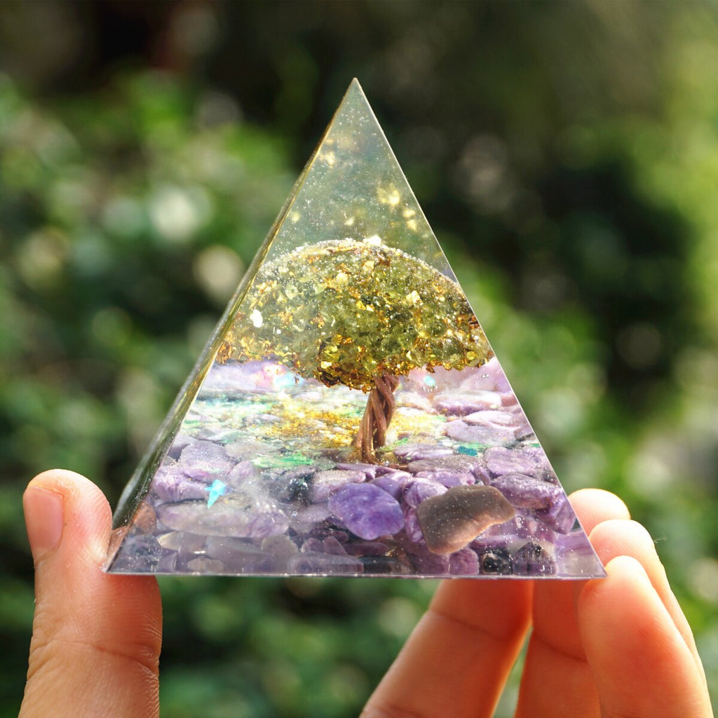 ORGONE PYRAMID, GUARDIAN OF PEACE OF MIND 
