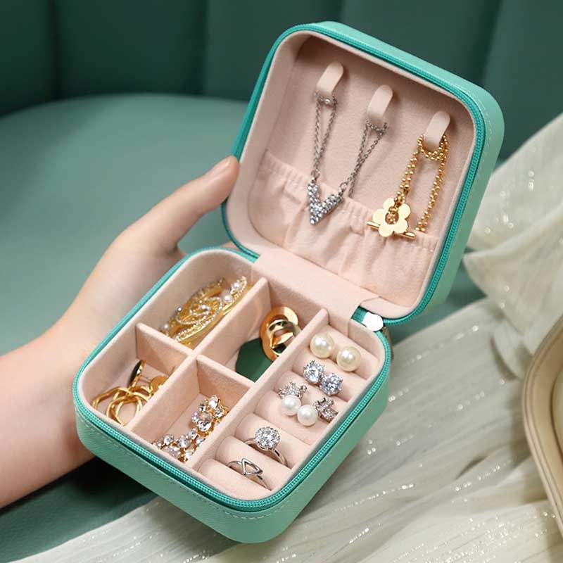 ORGANISATEUR DE BIJOUX EN CUIR PU - BOSSOUASHOP