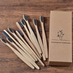 BROSSE A DENTS ÉCOLOGIQUE EN BAMBOU (10 pièces )