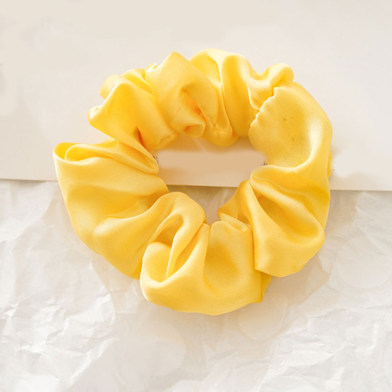 SCRUNCHIE EN SOIE FAIT A LA MAIN - BOSSOUASHOP