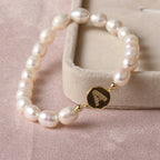BRACELET EN PERLES NATURELLES POUR FEMMES