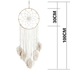 TAPISSERIE MURALE SUSPENDUE EN MACRAMÉ. STYLE BOHO. FAIT A LA MAIN
