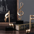 SCULPTURE D'ART EN RÉSINE, NOTE DE MUSIQUE