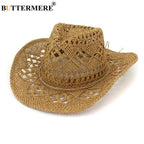 UNISEX STRAW COWBOY HAT