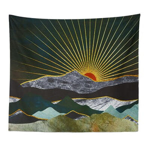 ABSTRACT WALL TAPESTRY