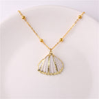 COLLIER BOHO EN COQUILLAGE
