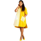CHEMISE ROBE - MODE CHIC PATCHWORK