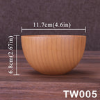 LARGE WOODEN TIGELA BOWL 
