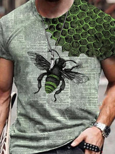 BEE 3D PRINT T-SHIRT