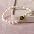 BRACELET EN PERLES NATURELLES POUR FEMMES