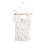 TAPISSERIE MURALE SUSPENDUE EN MACRAMÉ. STYLE BOHO. FAIT A LA MAIN