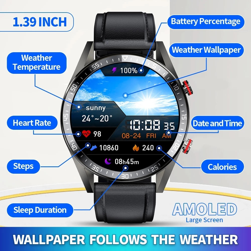 MONTRE CONNECTÉE ANDROID TWS POUR HOMMES
