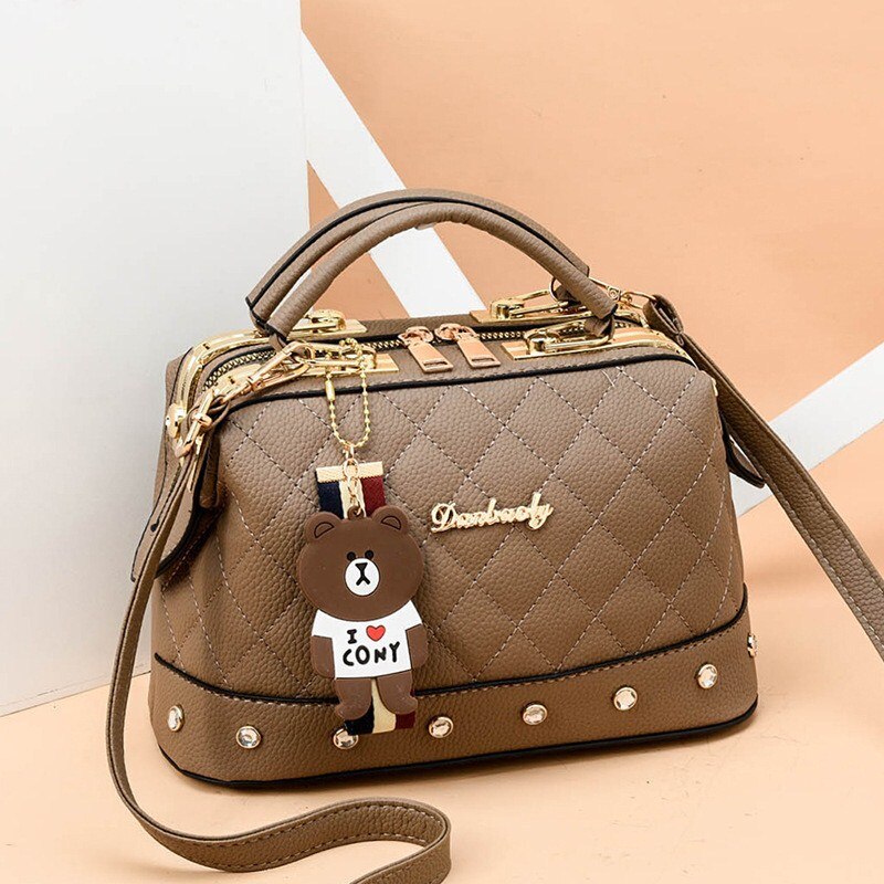 WOMEN'S LEATHER HANDBAG