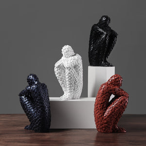 NORDIC SCULPTURE IN RESIN FOR THE HOME 