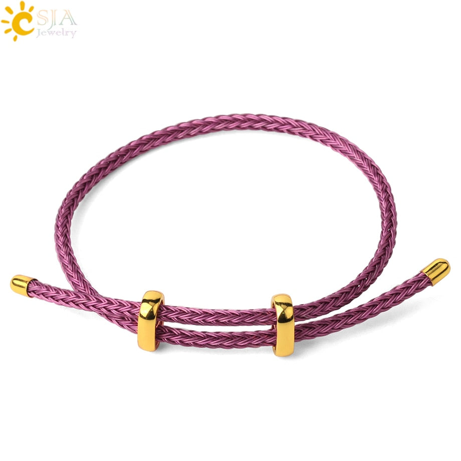 BRACELET A FIL ROUGE PORTE-BONHEUR - BOSSOUASHOP