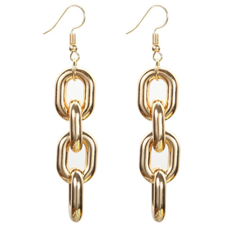 BOUCLES D'OREILLES À LONGUE CHAÎNE