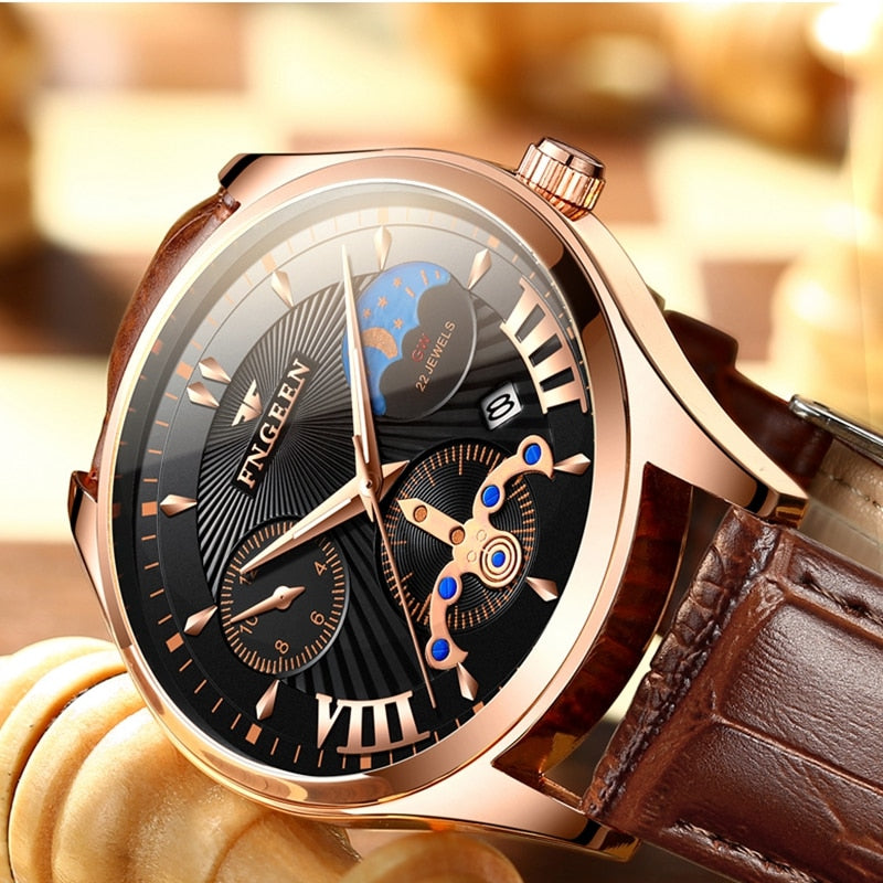 QUARTZ WATCH WITH LUMINOUS DIAL 