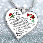HEART-SHAPED NECKLACE (Ideal for Mother's Day) 