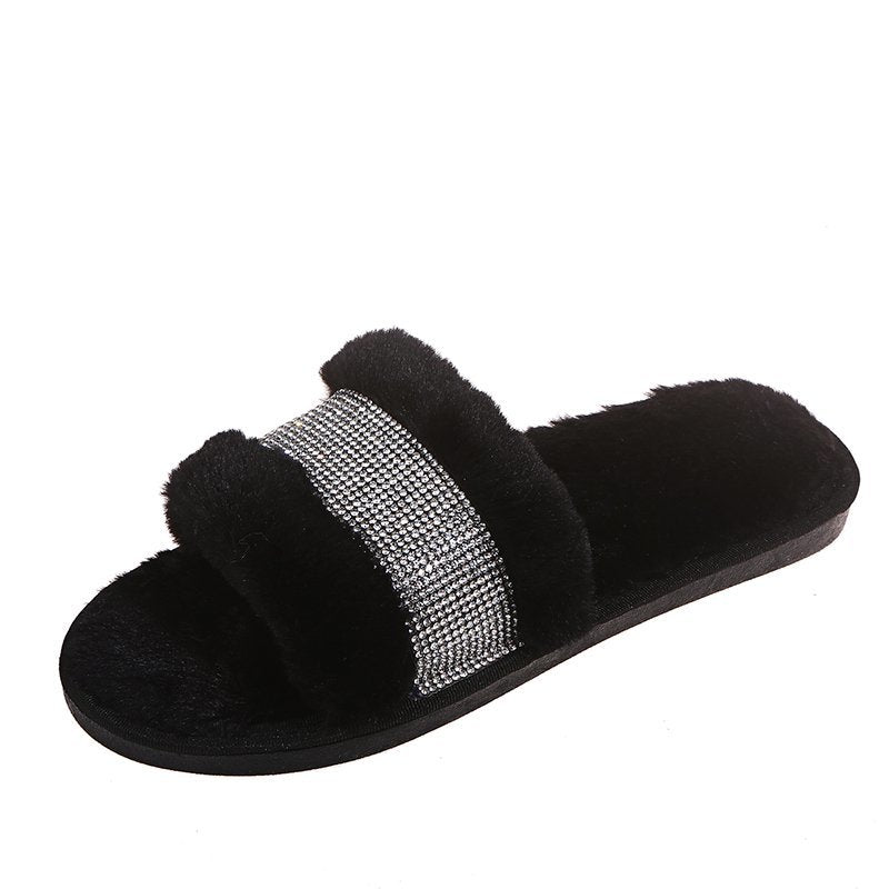 LUXURY FUR SLIPPERS
