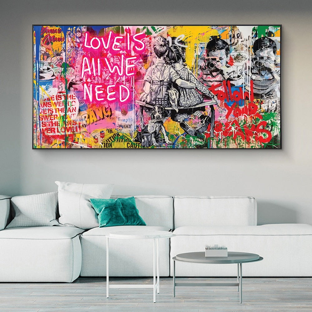 GRAFFITI ART CANVAS PRINT