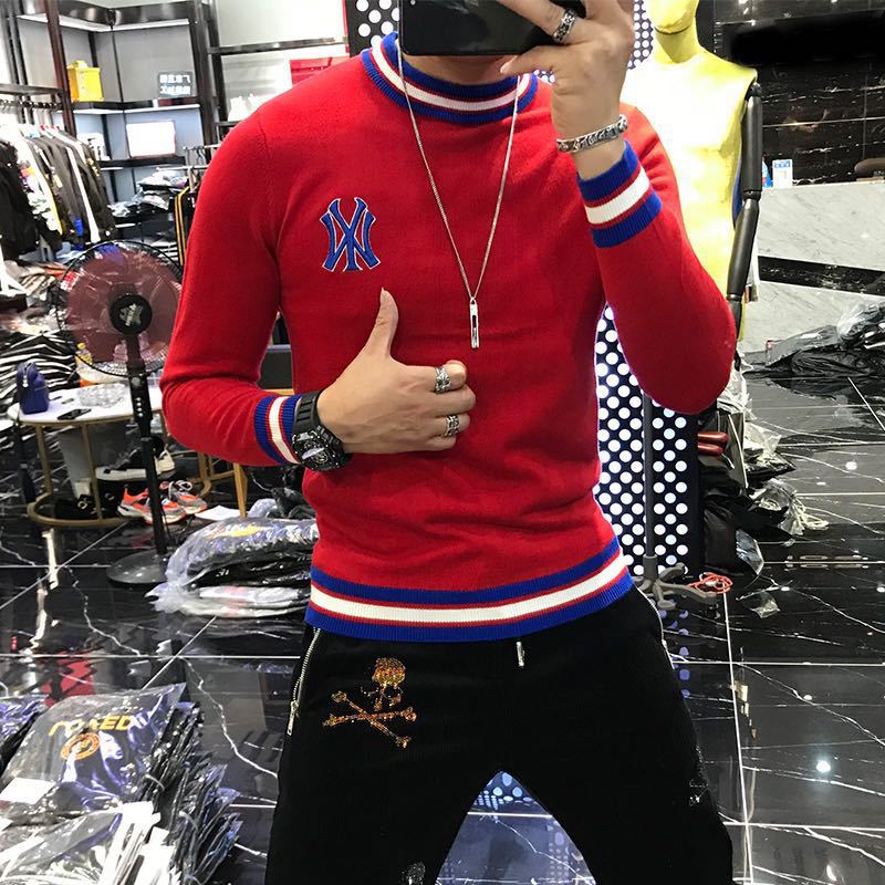 PULL À COL ROND POUR HOMMES