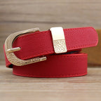 CEINTURE TEXTURE PEAU POUR FEMMES